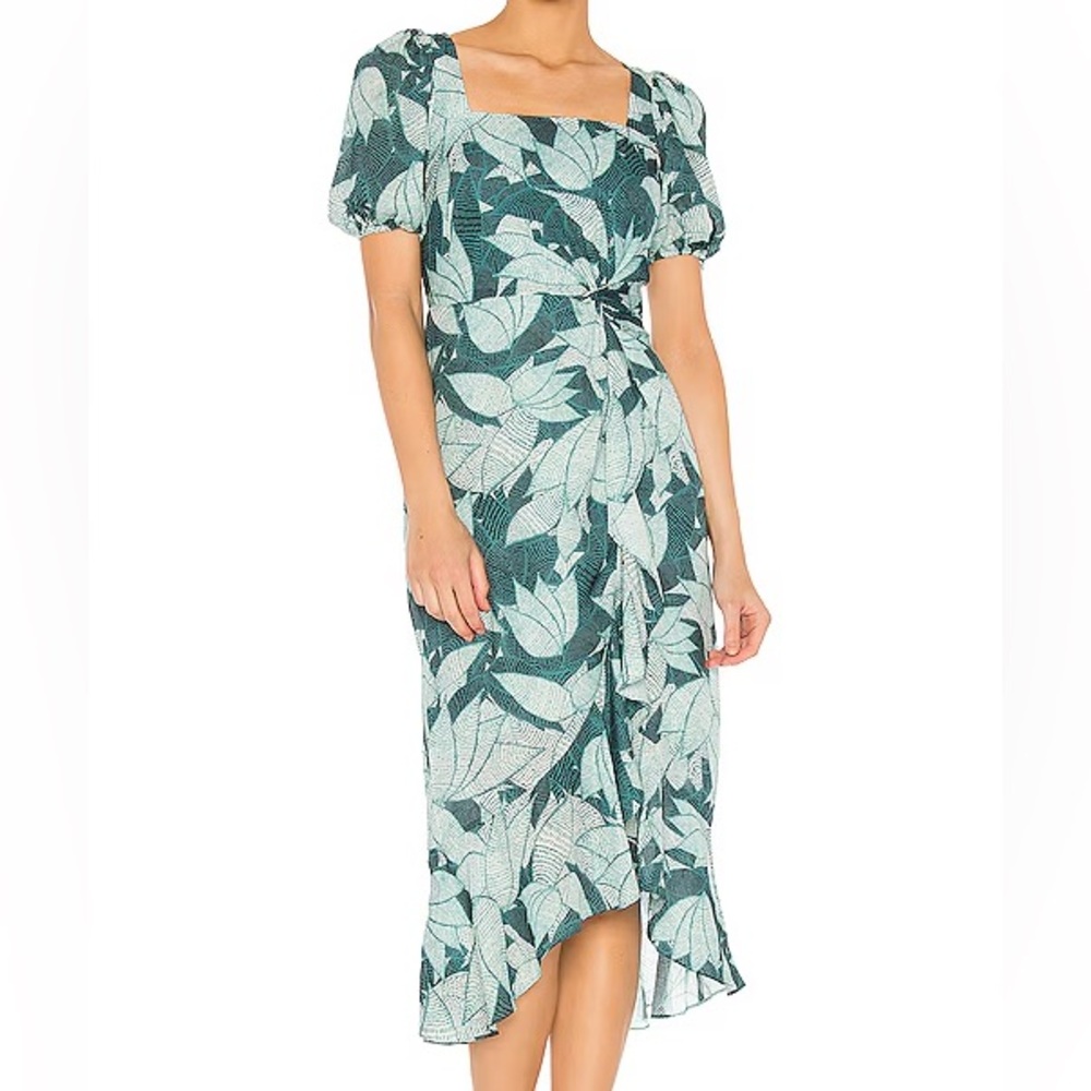 NWT Parker Mackenzie Dress in Palm Breeze Wedding Guest 0